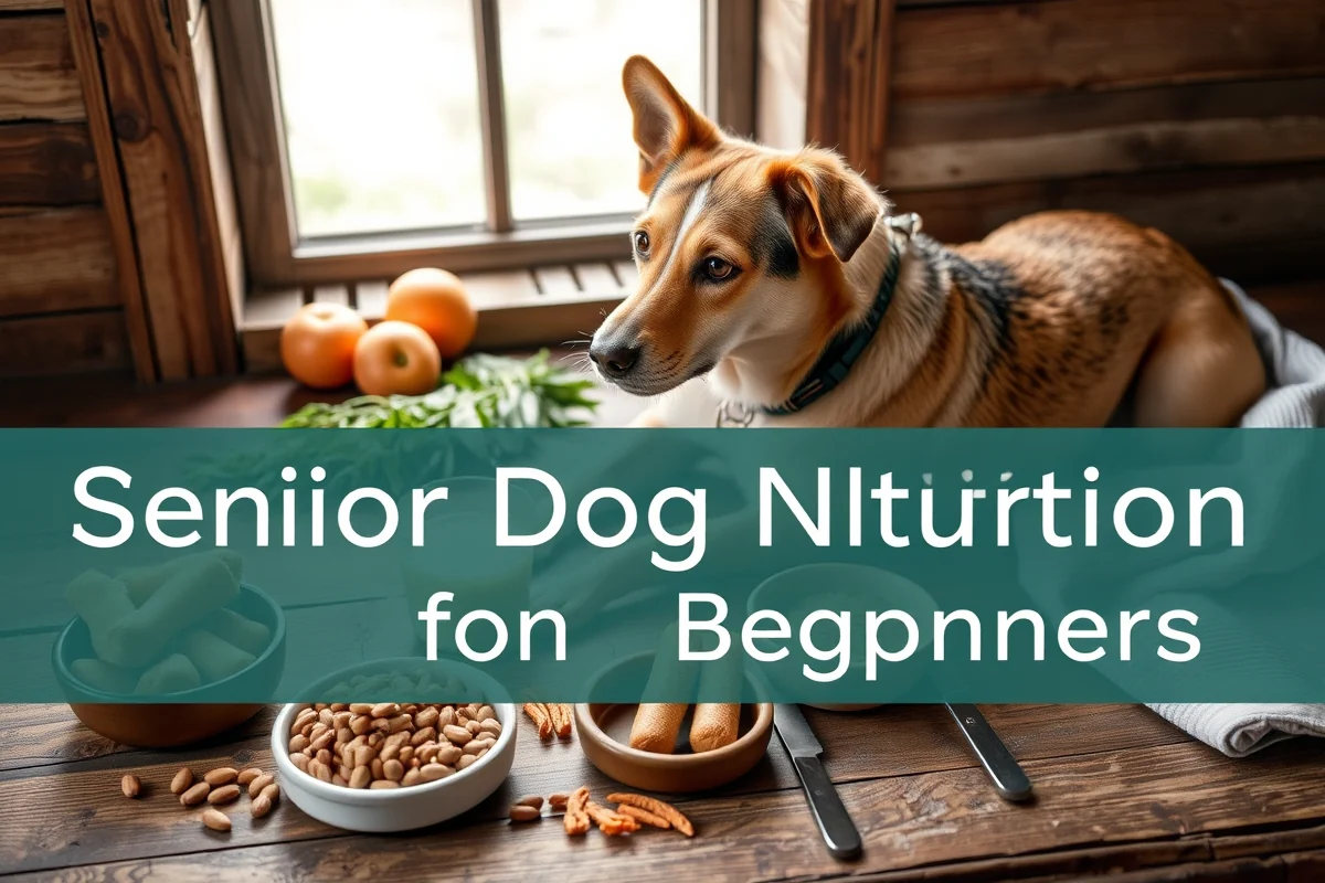 senior dog nutrition for beginners — Senior Dog Nutrition For Beginners (the finished result)